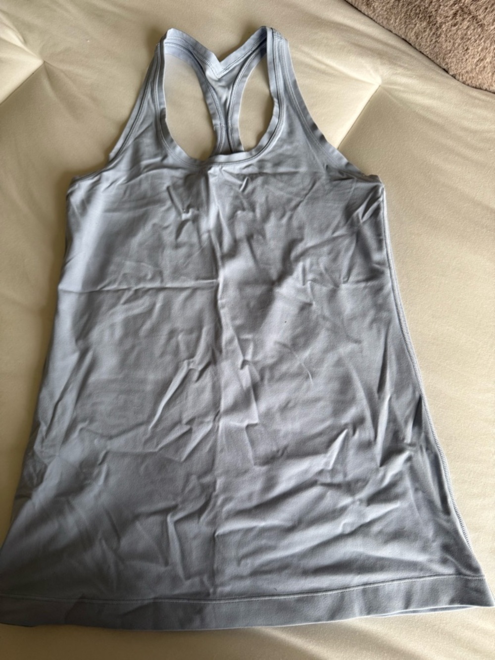Lululemon Women's Racerback Tank Top - Light Blue